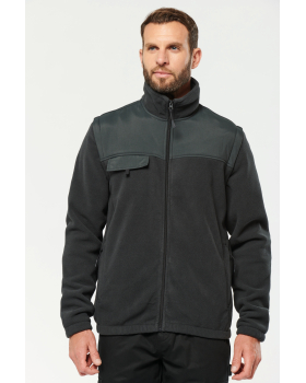 Veste polaire manches amovibles homme WK9105
