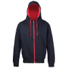 Sweat-shirt zippé Varsity AWDis JH053