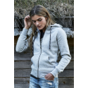 Ladies` Fashion Full Zip Hood Tee Jays 5436