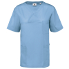 Tunique manches courtes polycoton unisexe Sky Blue