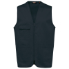 Gilet polycoton multipoches unisexe Navy
