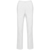 Pantalon polycoton femme White