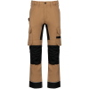 Pantalon de travail performance recyclé homme Camel / Black
