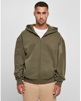 Sweat Ultra Épais Zippé à Capuche Build Your Brand BY192