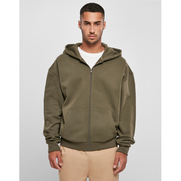 Sweat Ultra Épais Zippé à Capuche Build Your Brand BY192