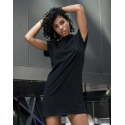 Robe Femme Col Montant et Épaules Tombantes Build Your Brand BY101