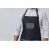 Tablier à bavette bicolore en Denim "Domain" Premier PR127