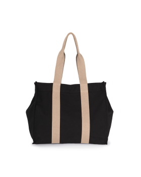 Grand sac shopping à soufflet recyclé Kimood KI5201