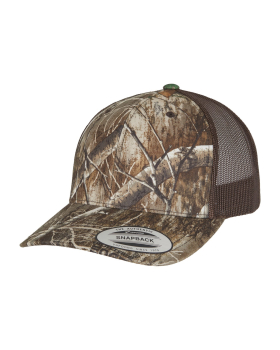 Casquette Retro Trucker camouflage arbre FLEXFIT 6606RC