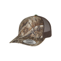 Casquette Retro Trucker camouflage arbre FLEXFIT 6606RC