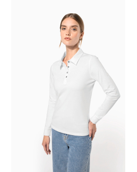 Polo jersey manches longues femme Kariban K265