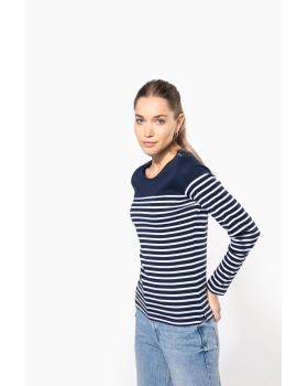 Marinière manches longues femme Kariban K386