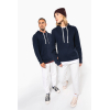 Sweat-shirt à capuche contrastée avec motifs Kariban K4013