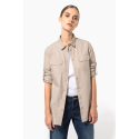 Chemise safari manches longues femme Kariban K591