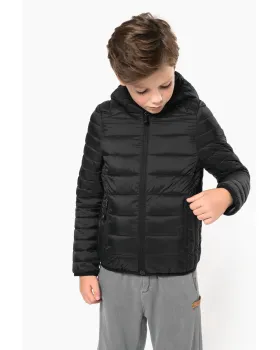 Doudoune légère capuche enfant Kariban K6112