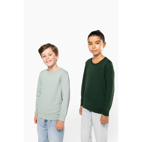 Sweat-shirt écoresponsable col rond enfant Kariban K4026