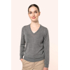 Pull Mérinos col V femme Kariban Premium PK911