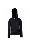 Premium Hooded Sweat Jacket Lady-Fit Fruit of the Loom 62-118-0