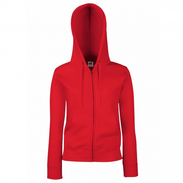 Premium Hooded Sweat Jacket Lady-Fit Fruit of the Loom 62-118-0