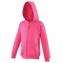 Sweat-shirt capuche zippé AWDis JH050