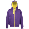 Sweat-shirt zippé Varsity AWDis JH053