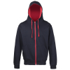 Sweat-shirt zippé Varsity AWDis JH053