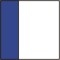 White/Nautical Navy